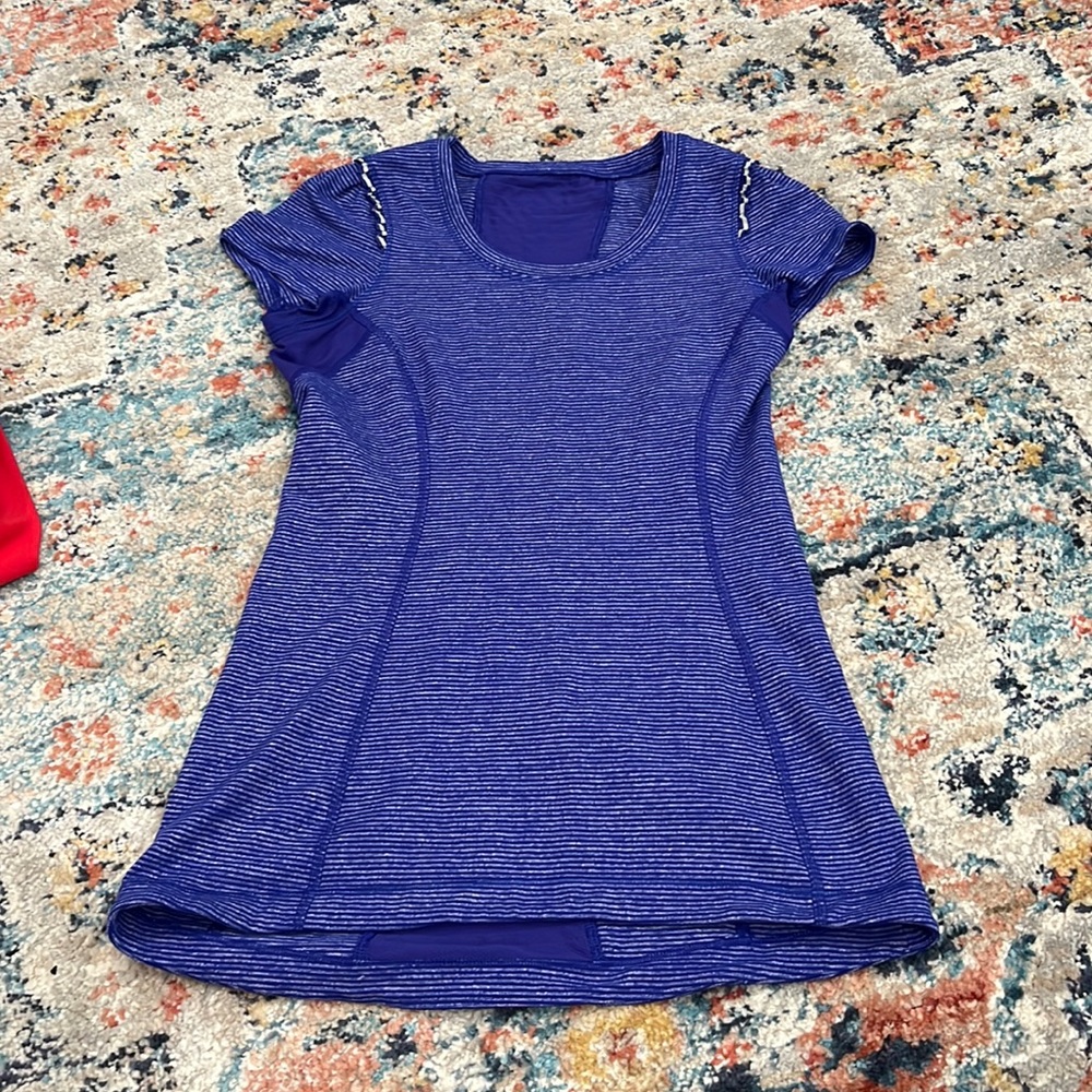 purple lululemon swiftly tech tee